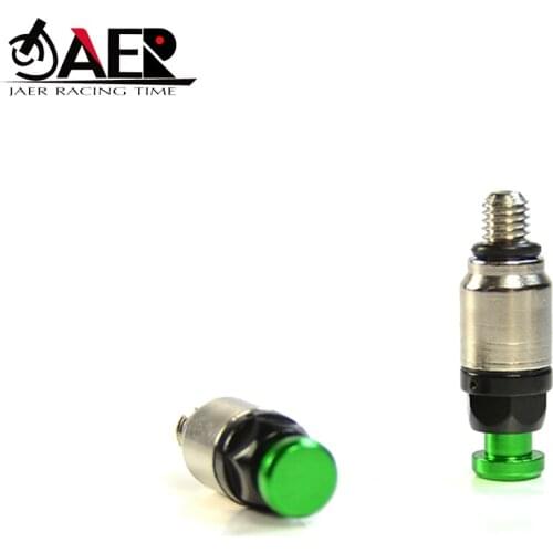 JAER Motocross M5*0.8 Front Fork Bleeder Air Valves For Kawasaki KX125 KX250 KXF250 KXF450 CRF450 YZ125 WR250 Dirt Bikes