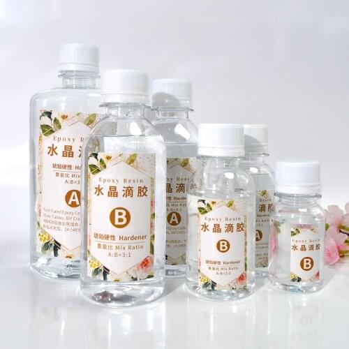 JF043 High Transparency Is Not Easy To Yellow Amber Glue And Fast Dry Hard