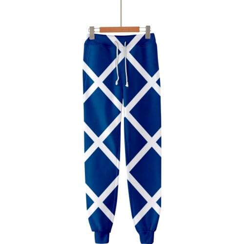 Fashion Mens 3D Pants Harajuku JOJO Mens Men Women Street Comfort Pants Boys Girls Cool 3D Sports Pants New Hot Casual Pants