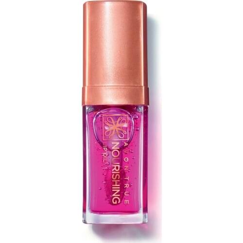 True Nourishing Lip Oil 7 ml. Feeder, shine and colorant 3'ü 1 in oil