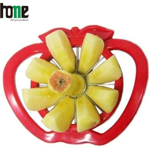 Classic Fruit Slicer Apple Pear Cutter Stainless Steel Knife Corers Vegetable Melon Chopper Peerler Divided Kitchen Tools Garget