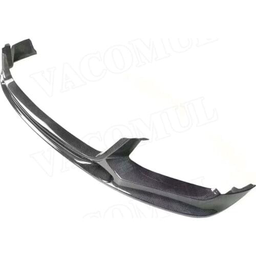 For 7 Series Carbon Fiber Front Lip Aprons Bumper Chin For BMW G11 G12 730i 740i M760 M Sport 2015 - 2018 3D Style FRP Bumper