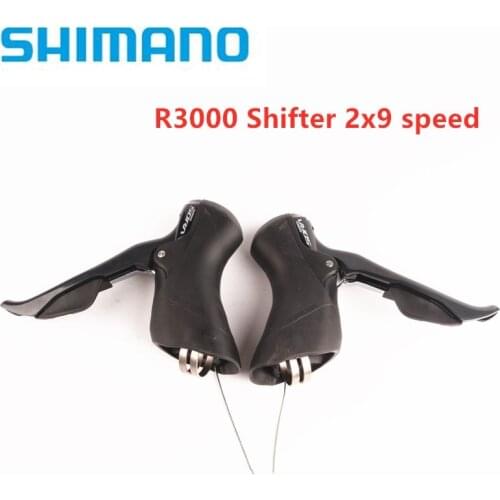 SHIMANO SORA R3000 2x9 R3030 3X9 Speed Shifter Dual Control Lever Road Bike Bicycle for front Derailleur rear derailleur