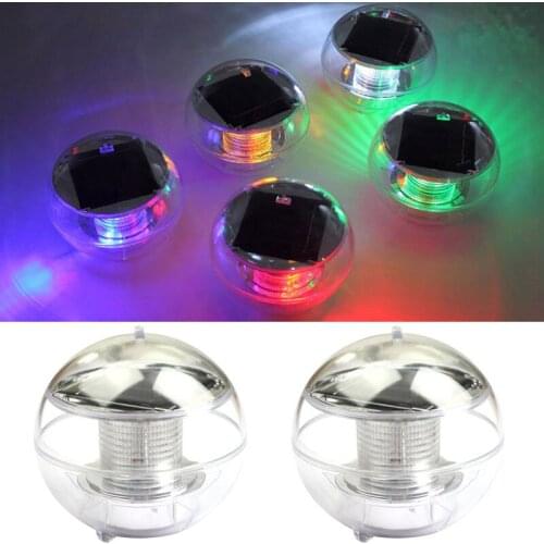 Supply Solar Floating Light Outdoor Garden Light Garden Decoration Light Colorful Color Changing Lamp Use Garden Outdoor Indoor