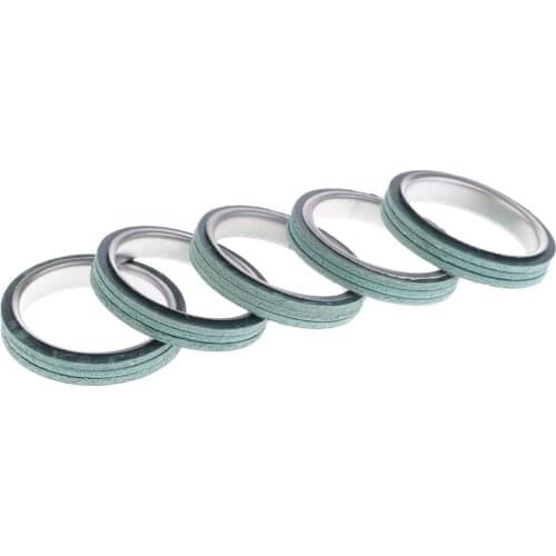 5Pcs Exhaust Muffler Pipe Gasket for GY6 125CC 150CC Engines Scooter Moped 30mm Guaranteed good quality