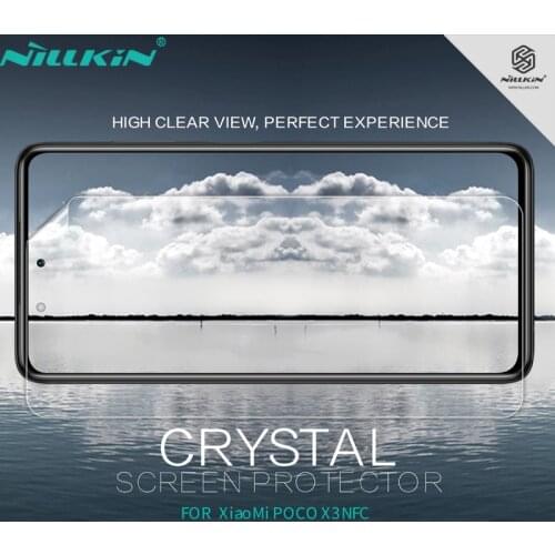 For Xiaomi POCO X3 NFC Nillkin Clear / Matte Soft Plastic Film Screen Protector for POCO X3