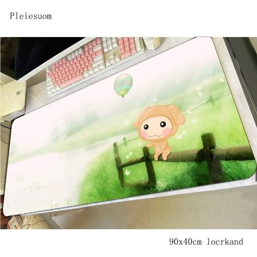 Cute padmouse large accessory 900x400mm mouse pad cheapest gaming enterprise rubber mats keyboard large mouse mat gamer