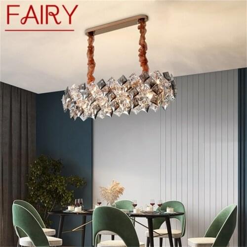 FAIRY Pendant Light Postmodern Luxury Crystal Creative LED Lamp Fixture For Home Dining Living Room