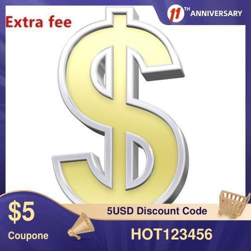 Upgrade fees Shipping fees For Different Accessories ,shipping cost and Updated fees