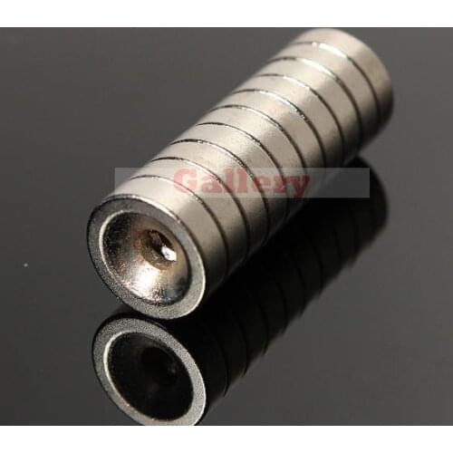 30 Pcs Lot N35 Strong Disc Magnet 10x3mm Rare Earth Neodymium 3mm Hole
