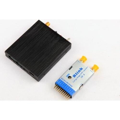 50KM Long Range Rlink 433Mhz 16-Channel 1W FPV UHF System Transmitter w/8 Channel Receiver TX+RX Set