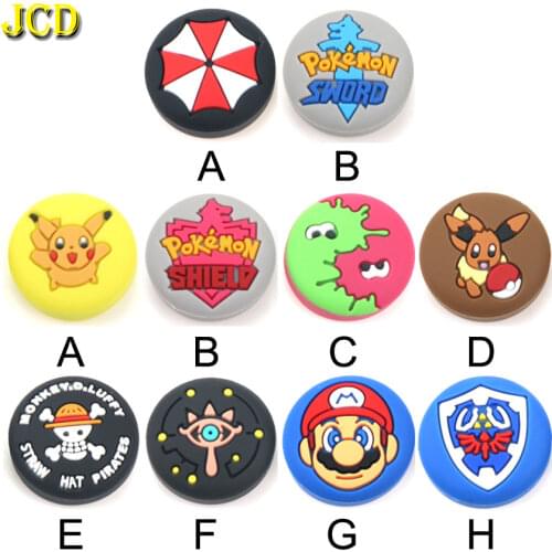 JCD 10models Joystick Cover Thumb Stick Grip Cap For Nintend Switch NS Joy-Con Controller JoyCon Gamepad Thumbstick Case