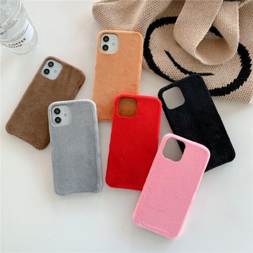 P40 Case Plush Soft Shell Protection For Huawei P40 Lite P20 P30 Lite Pro P10 Plus Silicone Cover