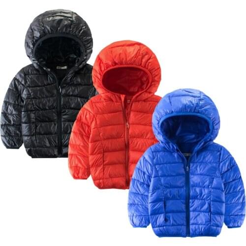 Boys Jacket Hoodies Coat Clothes Autumn Winter WindProof Children Clothes For 2-12 Year Kids Warm Hooded Outerwear Coat Clothing