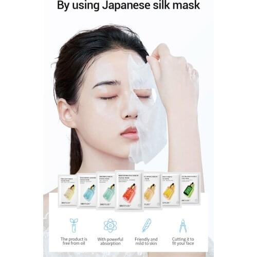 Face Mask Collagen Facial Sheet Mask Retinol Acne Treatment Serum Whitening Moisturizer Skin Care Anti Aging Vitamin C Mask
