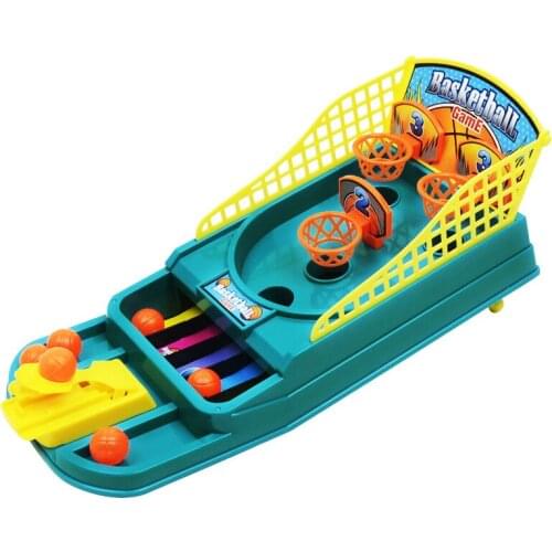 Mini Table Basketball Game Rack Desktop Finger Ejection Shooting Machine Children Educational Parent-child Interactive Toys