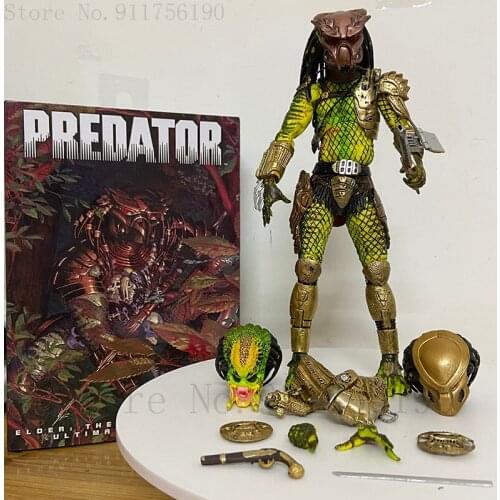 NECA Alien Figure Resurrection Delune Newborn Sergeant Craig Windrix Xenomorph Alien Warrior Jungle Hunter Predator Model 20cm