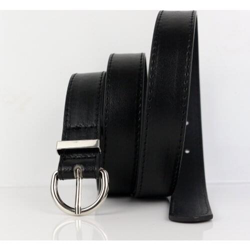 2020 New Belt Female Korean Version Wild Fashion Belt Ladies European and American Alloy Pin Buckle Pants Belt Decoration Trend