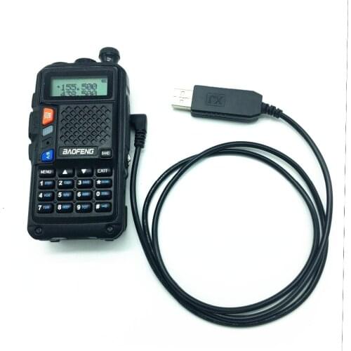 NEW Portable Baofeng B3PLUS 2.5MM USB Charging Cable for Walkie Talkie UVB3 PLUS UVS9 Portable CB radio Charging