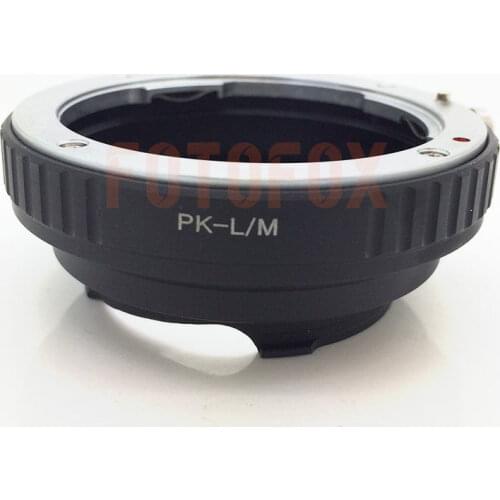 PK-LM pentax PK Mount lens to LM Lens Adapter ring for Leica M L/M M9 M8 M7 M6 M5 m3 m2 M-P camera TECHART LM-EA7
