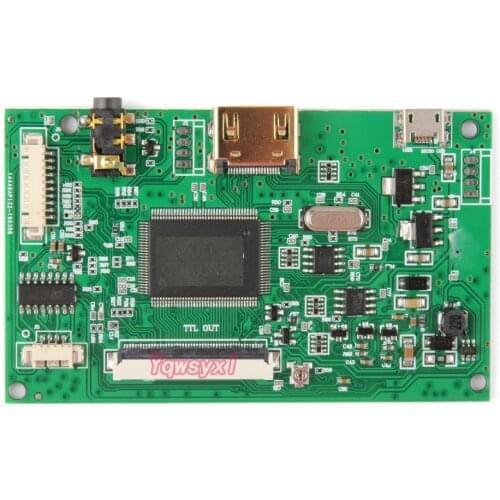 7inch 800*480 50 Pins LCD TTL Controller Board HDMI kit for AT070TN90 LCD display Micro USB LCD Screen Controller driver board