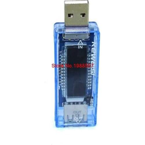 1pc USB Charger Current Voltage Charging Detector Mobile Power Current and Voltmeter Ammeter power capacity tester meter