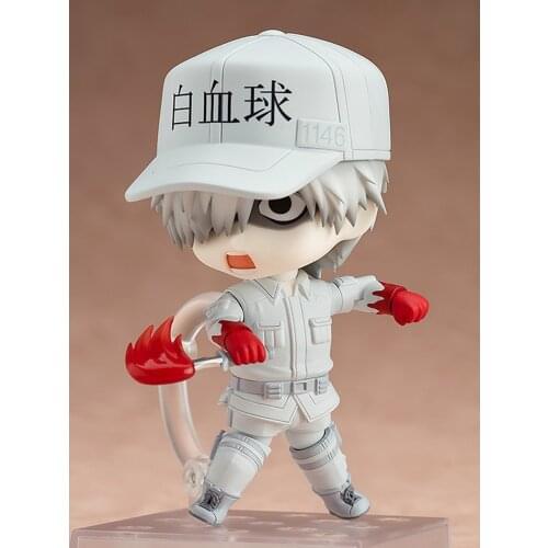 Japan Anime Hataraku Saibou Cells at Work White Blood Cell Action Figures Toys