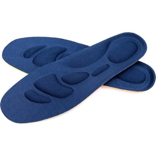 1 Pair Running Hiking and Sport Soft Insoles for Feet Cushion Men Women Insoles Comfortable Memory Foam for Shoes Sole