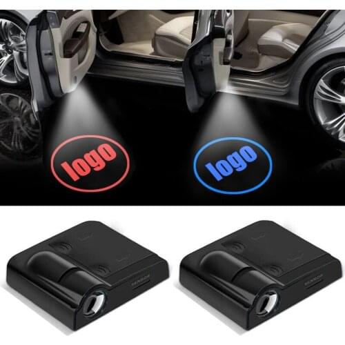 2pcs Car Led Wireless Door Car Logo Light Shadow Lamp Projector Light Welcome Decor Lamp Laser Car Light Car Accessories for BMW
