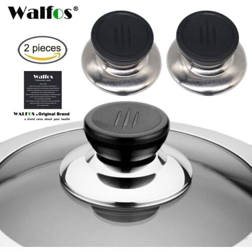 2Pcs/Set Lid For Cookware Pot Saucepan Kettle Lid Cookware Saucepan Kettle Lid Replacement Knobs Cover Holding Handles Pan Part