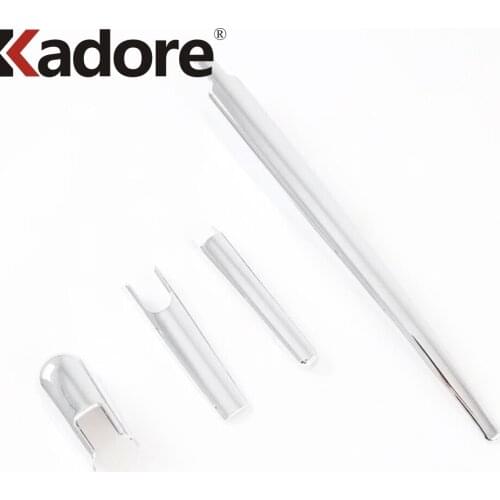 Rear Window Wiper Cover Trim For Mazda CX30 CX-30 2020 2021 2022 ABS Chrome Tail Windscreen Frame Car Styling Accessories 4pcs