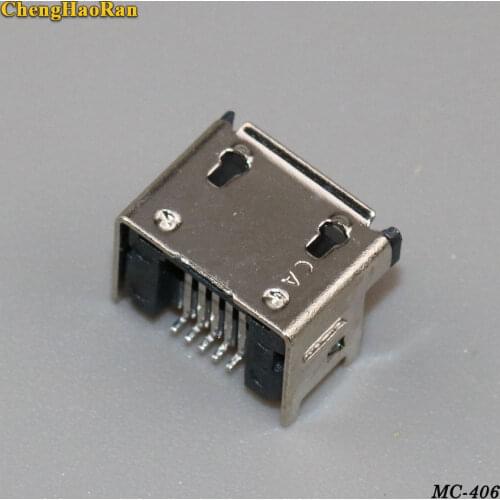 ChengHaoRan 10PCS 5pin Micro USB Jack Port for Western-Digital External Hard Drive etc Data Connector
