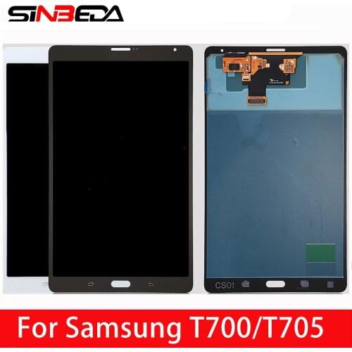 AAA + Quality 8.4'' LCD For Samsung Galaxy Tab S T700 T705 LCD Display Touch Screen Digitizer Assembly SM-T700 SM-T705 LCD