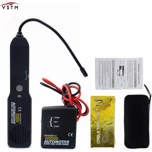 Car Automotive Short & Open Finder Circuit Finder Tester EM415PRO Car Repair Tool detector Tracer for wire or cable Car Automot