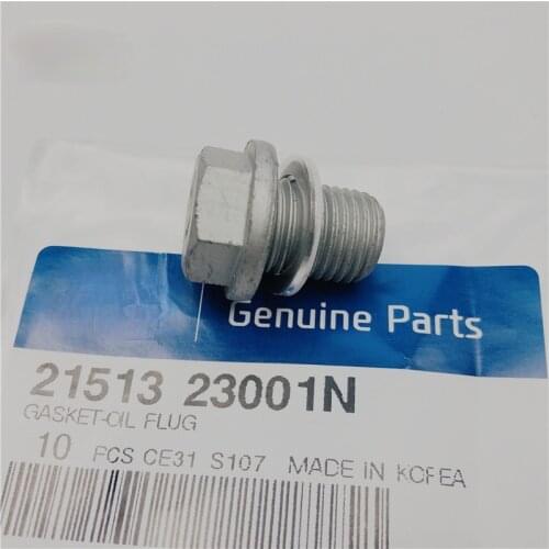 1PCS Car Engine Crankcase Magnetic Oil Drain Plug Bolt Screw Replaces For Hyundai SONATA ix25 MISTRA Elantra ix35 LA FESTA