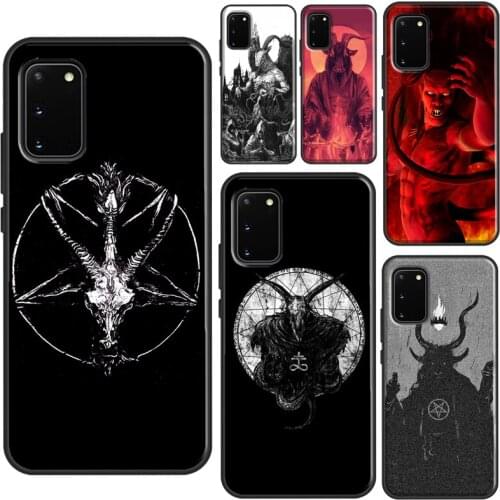 Devil Satan Dark Art Cover For Samsung Galaxy S10 Plus S8 S9 S20 FE Note 10 Plus S10e Note 20 Ultra S21 Case