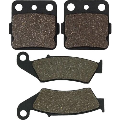 Cyleto for HONDA ATC 350 X ATC350X 350X ATC350 1986 Motorcycle Front and Rear Brake Pads