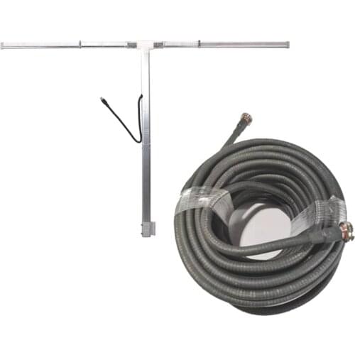 Dipole Antenna with 20 meters RF cable suitable for 50w- 200W fm transmitter