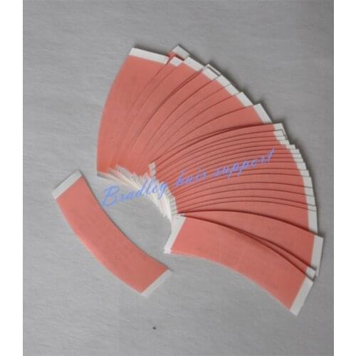 36pcs/bag Red Duo-tac Hair Double Sided Adhesive Tape For Hair Extension/Toupee/Lace Wig Invisible Hair Accessory Tape