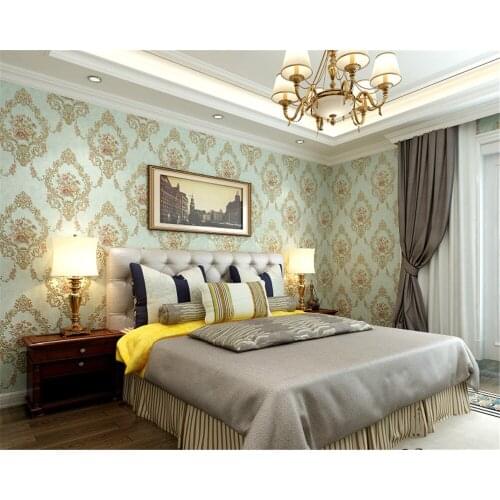 Beibehang European stereo nonwoven living room bedroom classic papel de parede wallpaper TV background wall paper papier peint