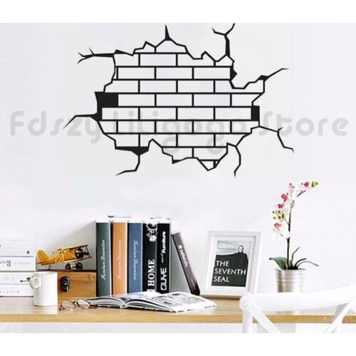 Fdszy Brick Wall Stickers