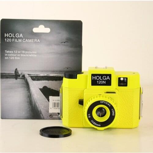 HOLGA 120N Yellow 120 Medium Format Camera Lomography Lomo Kodak Fujifilm