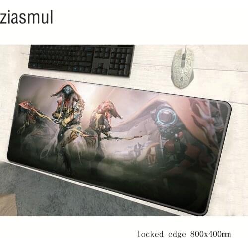 Warframe padmouse 800x400x3mm gaming mousepad game locked edge mouse pad gamer computer desk New arrival mat notbook mousemat pc