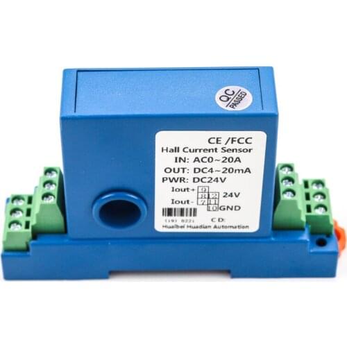 Best Selling Low-Priced Current Sensor 40 Ampere 4 to 20mA Current Transmitter