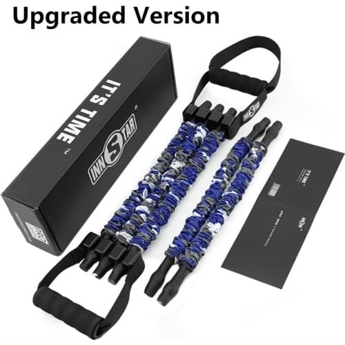 Upgrated Latex Resistance Band With Pull Ropes Chest Developer Muscle Strength Training Band Home Gym Fitness Exercise Equipment