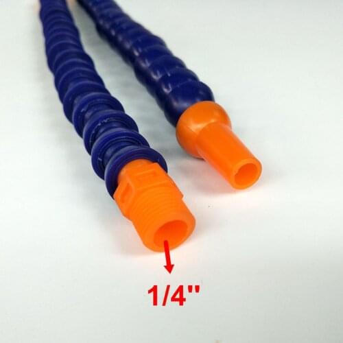 10pcs/lot G1/4 Cooling Tube with Flat Nozzle / Round Nozzle Water Cooling Pipe for Engraving Machine Tool