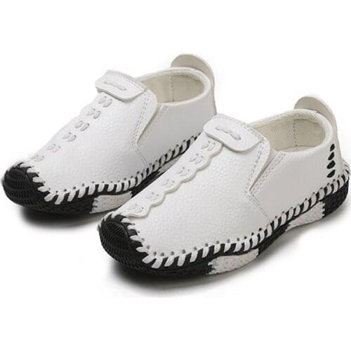 2020autumn childrens suede PU leather casual shoes boys fashion sports childrens boys childrens sports shoes girls shoes