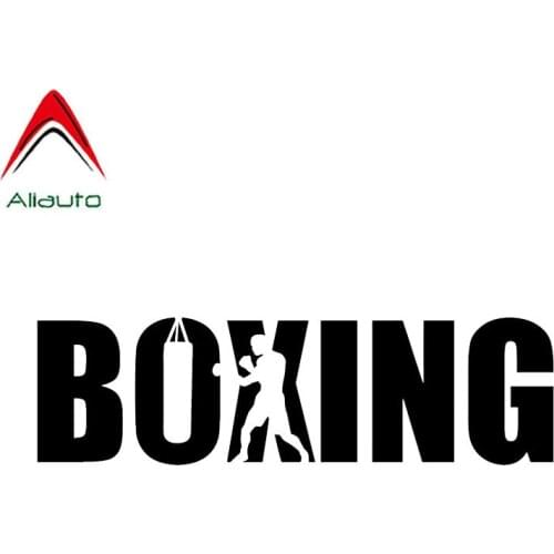 Aliauto Coolest Boxing Decor Car Stickers Automobiles Accessories Vinyl Waterproof Reflective Personality Decal Graphic,15cm*4cm