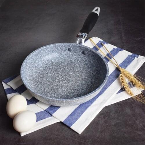Pan Frying Pan 28cm Wok Pan Non-stick Frying Pans Skillet Cauldron Induction Cooker Wok Pan Bread Egg Pan Gas Stove Pancake Pan