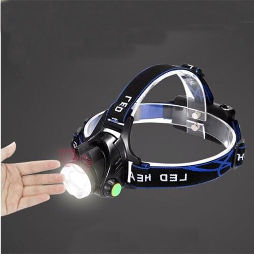 3000W LED hunting headlamp torch charging sensor bike headlight long-range 18650 battery recharge head flashlight fishing lamp